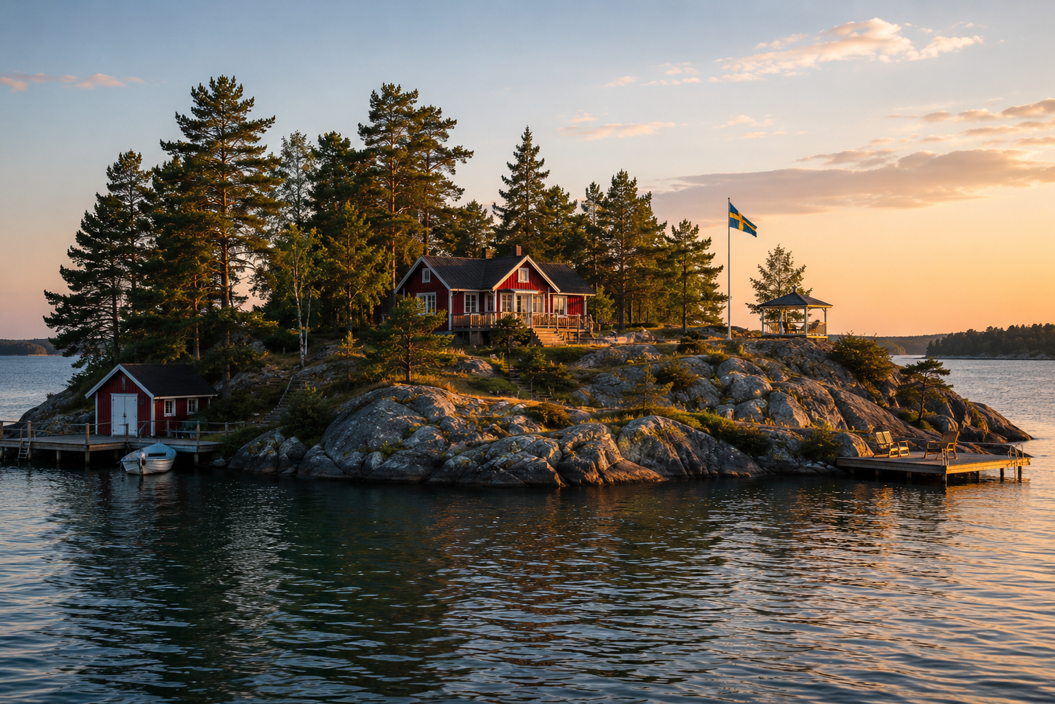 Egen ö i Stockholms skärgård