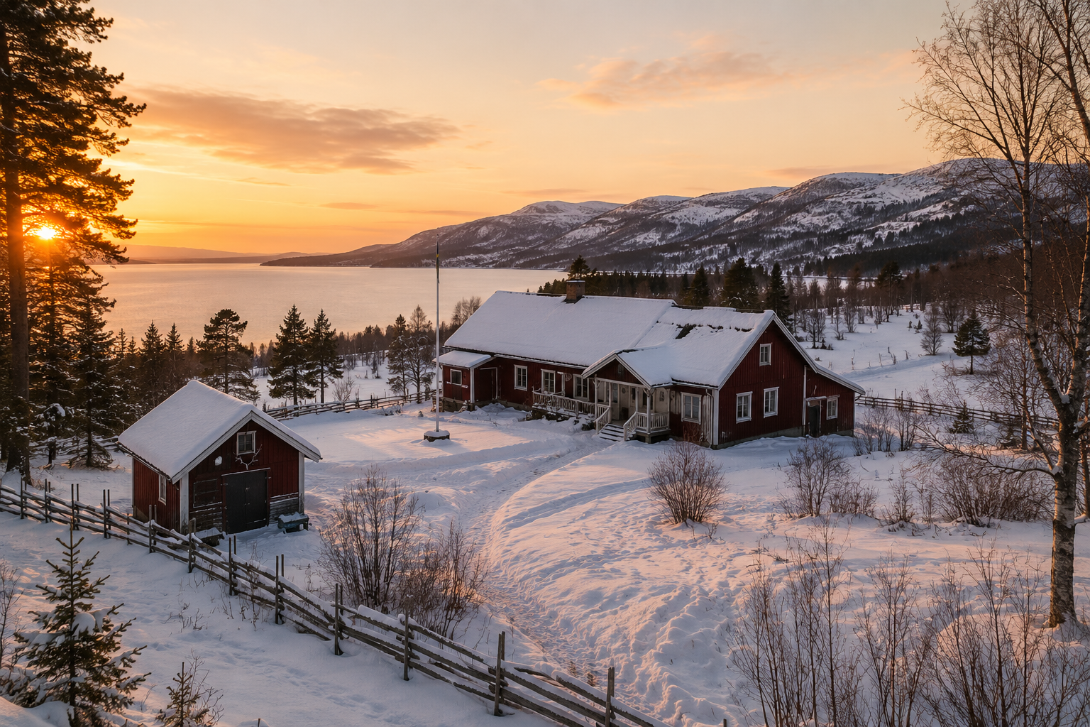 Fjällstuga i Jämtland